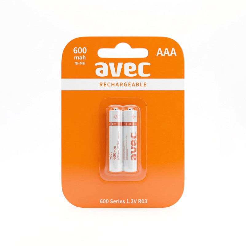 2 Adet 600 Mah Ni CD AAA Şarj Edilebilir 1.2 Volt Standart İnce Kalem Pili (Şarjlı Kumanda Pili)